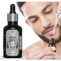 The Man Company Beard Oil for Growing Beard Faster with Almond & Thyme, 100% Natural, Best Beard Growth Oil for Men, Nourishes & Strengthens Uneven Patchy Beard - 30ML