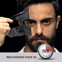 The Man Company Charcoal Face Sheet Mask - 25 ml (Pack of 3) | Anti-Pollution,Unclog pores