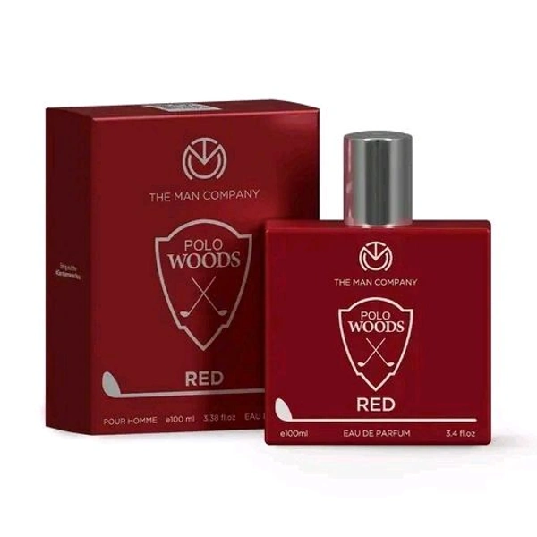The Man Company EDP For Men 100ml – Polo Red | Premium Perfume| Long-lasting Fragrance | Perfect For Men 
