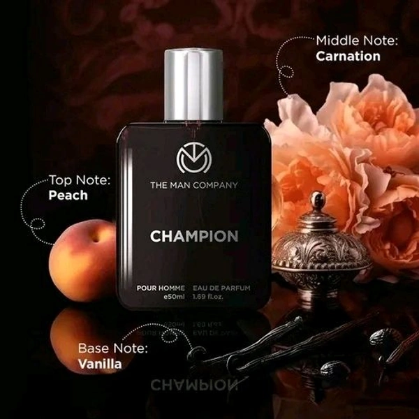 The Man Company Champion Perfume For Men - 50ml | Premium Luxury Long-Lasting Eau de Parfum