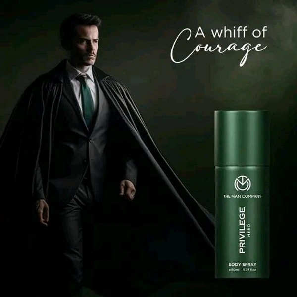 The Man Company Privilege Hero Deodorant Combo for Men, Pack of 3 X 150ml