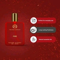 The Man Company Fire Perfume for Men - 50ml, Pack of 2 | Premium Long-Lasting Fragrance Eau de Parfum