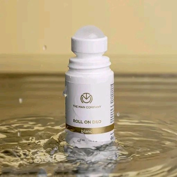 The Man Company Deodorant Roll on Combo Set for Men - Blanc, 55ml X 2 |