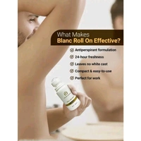 The Man Company Deodorant Roll on Combo Set for Men - Blanc, 55ml X 2 |