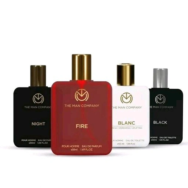 The Man Company Perfume Gift Set for Men - 4 Long-Lasting Perfumes, A Gentleman's Choice | Set of 4*50ml