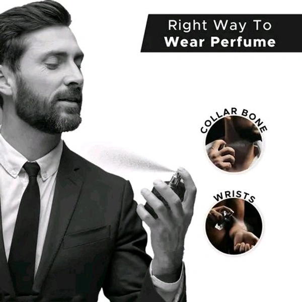The Man Company Noir Perfume for Men | Premium Long-Lasting Fragrance Body Spray | Gift for Men