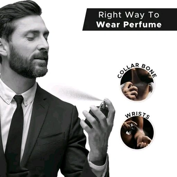 The Man Company Blanc Perfume for Men - 100ml | Premium Long-Lasting Fragrance Body Spray | Citrusy, Exotic, Musky | Gift For Men