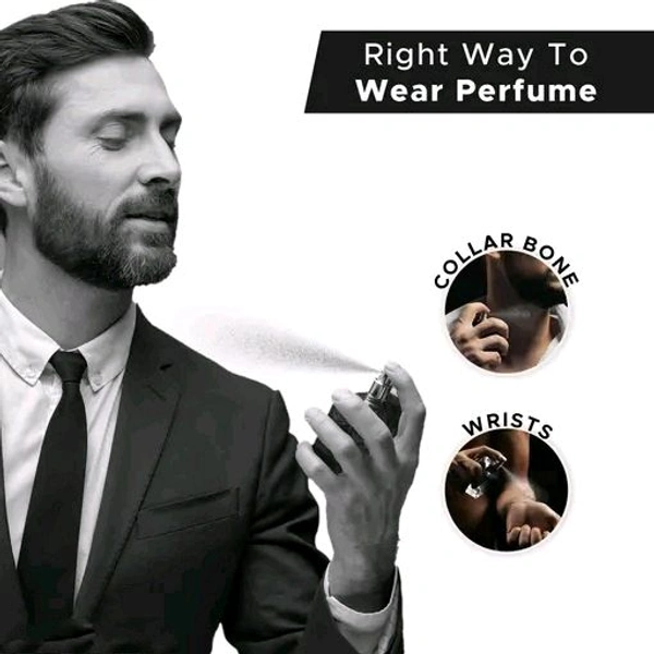 The Man Company Black EDT Perfume For Men - 50 ml | Premium Long-Lasting Fragrance Spray | Gift for Him