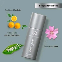 The Man Company Privilege Champion & Hero | Long-Lasting Body Spray | Everyday Use Deodorant For Men - 150ml (Pack of 2)