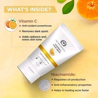 The Man Company Skin Brightening Vitamin C Face Wash - 75ml, Pack of 2 |
