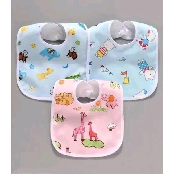Baby bibs ,Best quality baby bibs pack of 3 chit buttoned waterproof