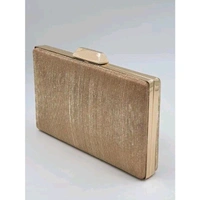 ITALIYAN DOM FRAMED BOX CLUTCH FOR WOMAN - Gold