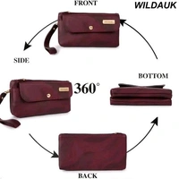 WILDAUK  Casual, Formal, Party Maroon Clutch - Maroon