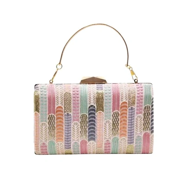 Party, Casual Clutch -Multi Colour Light 