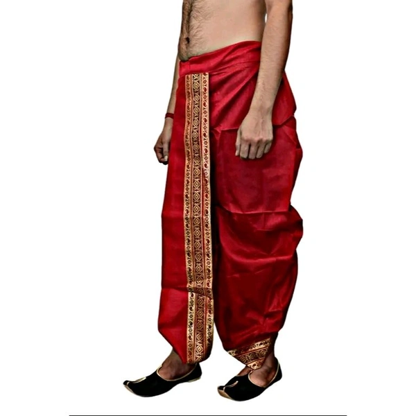 Maroon Dhoti Pant For Man - Maroon