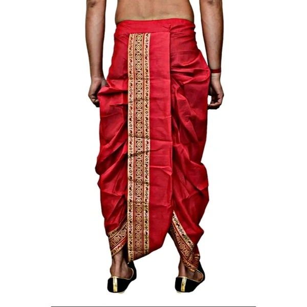 Maroon Dhoti Pant For Man - Maroon