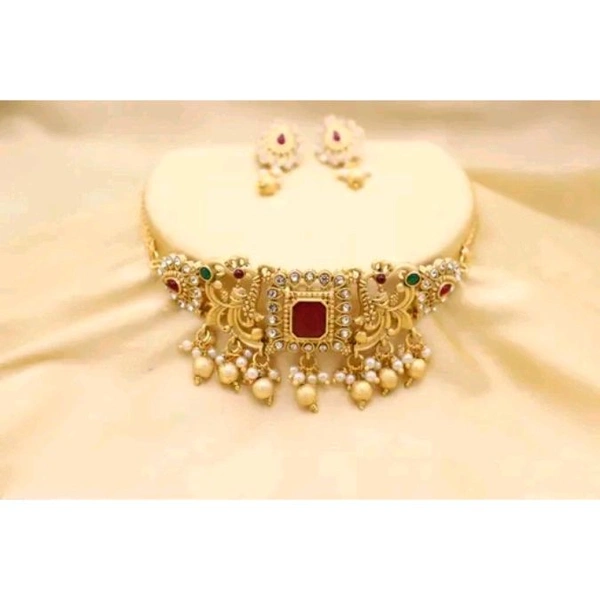 Premium Quality Trending Design Choker Jewellery Set For Women & Girls