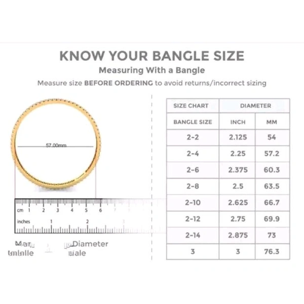 Elite Elegant Bracelet & Bangles - 2.8