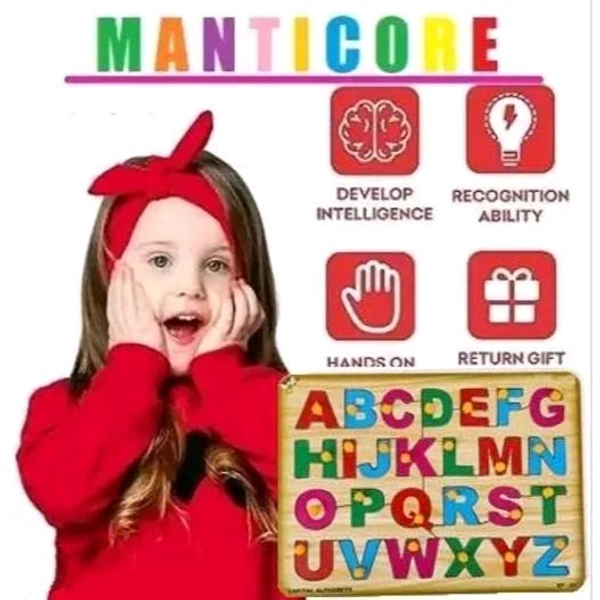 Learning Preschool Early Educational Development Jigsaw Bundle Shape Toys and Games Combo Packof2 Alphabet Puzzles Educational Learning ABC and 0to20 Letters Puzzle Board