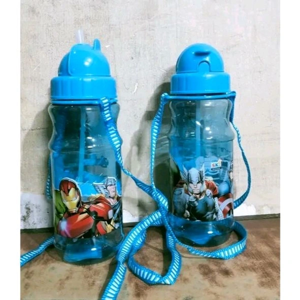 Ski Avenger character water bottle 