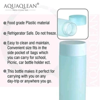 Frosly Frosty Plastic Food Grade Fridge Round Water Bottle Gift Set(6 Pieces, 1L,Assorted), 1000 liter