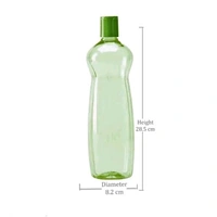 Buy BPA-Free 1000ml Premium Plastic Water Bottles - 10-Pack, Multi-Color - Perfect for Home, Travel, Gym, and School