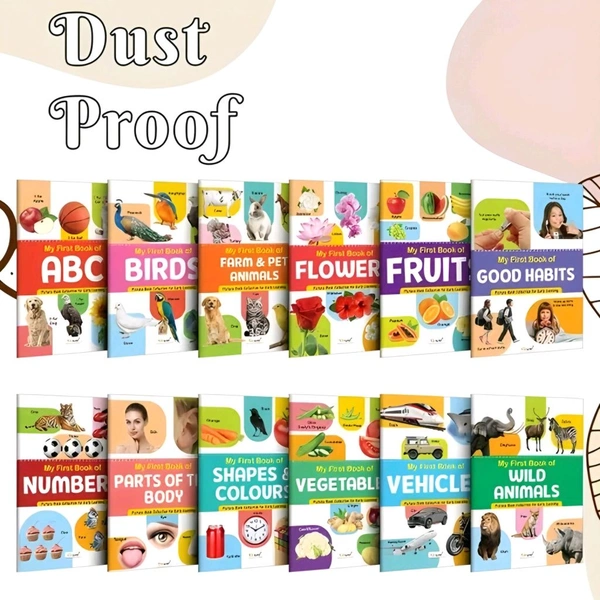 "Early Learning Picture Book Collection for Kids: 12 Topics for Toddlers" - Reading Age: 2 - 5 Years