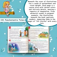 101 Panchatantra Tales book for kids (Ages 3-12) (Paperback) : Panchatantra story book, Kids story book, Learning book for kids, Educational story book. - Ages 3-12