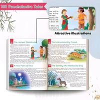 101 Panchatantra Tales book for kids (Ages 3-12) (Paperback) : Panchatantra story book, Kids story book, Learning book for kids, Educational story book. - Ages 3-12