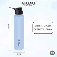  best selling Stainless Steel Water Bottle 1 Litre (1000 ml).