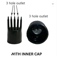 High quality 5pc (100 ml) Refillable Bottle Set with Sprays & Combs for Perfume, Liquids & More - 100 ml