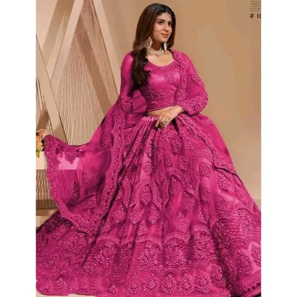 lehenga choli for women party wear - Pink