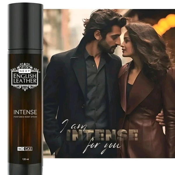 NEXT Intense English - All Day Long Lasting Perfume Deodorant Body Spray for Him & Her (120ml)