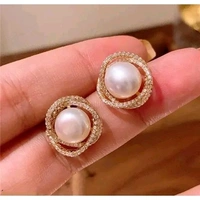 New pearl earrings designs