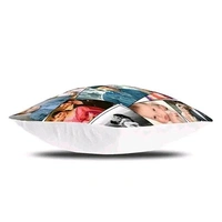 Craft Hub Customized cushion, photo cushion , photo on pillow , photo pillow, photo pillow cover , customized pillow , personalized pillow with photo , personalised pillow , cushion with photo , pillow with photo , cushion with cushion cover , Trending Cushion 12x12 inch size with  filler 