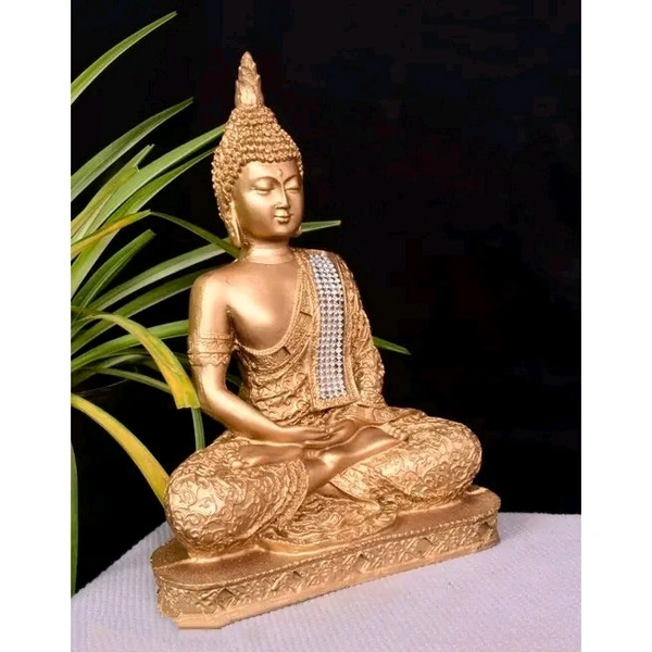 mishtukocrafts Buddha Statue For Home Decor Idol/Showpiece Decorative Showpiece