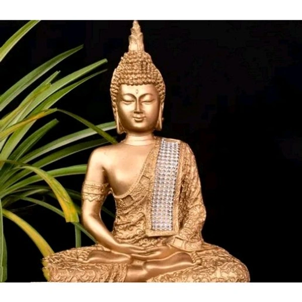 mishtukocrafts Buddha Statue For Home Decor Idol/Showpiece Decorative Showpiece