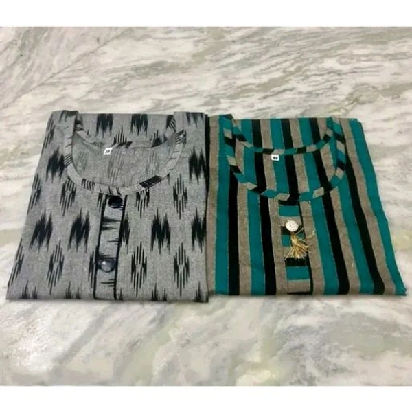 Women cotton Kurti. - M