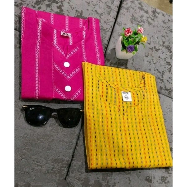 Combo pack kurties for women | kurta for women| kurti for women | kurta | women's kurta | latest kurti combo  - M