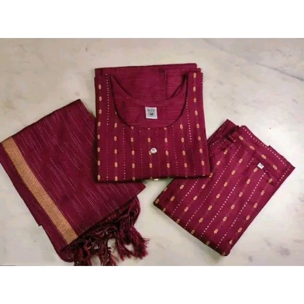 Aakarsha Ensemble Kurtis - Maroon, XXL