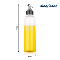 BIZZNMAX™ 1000 ml Cooking Oil Dispenser Set  (Pack of 2) - Transparent, 1000 ML