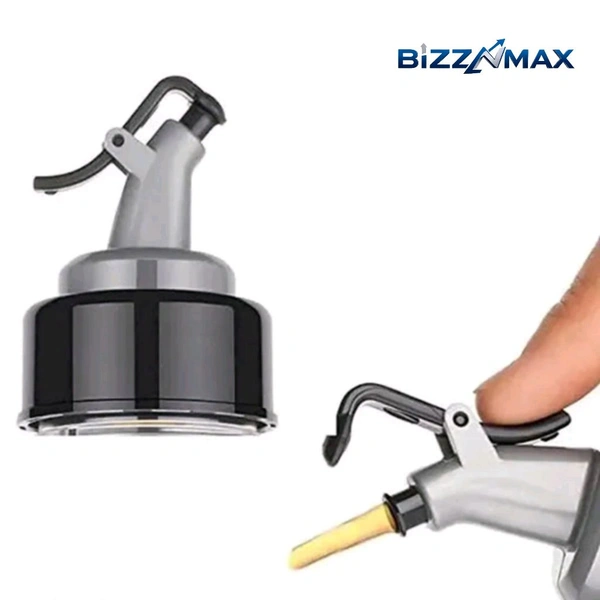 BIZZNMAX™ 1000 ml Cooking Oil Dispenser Set  (Pack of 2) - Transparent, 1000 ML