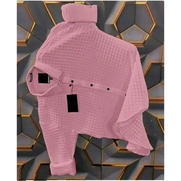 Men's Imported Cotton Shirts - Pink, XL