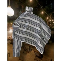 Natural Jute Cotton Shirt for Men – White - White, M