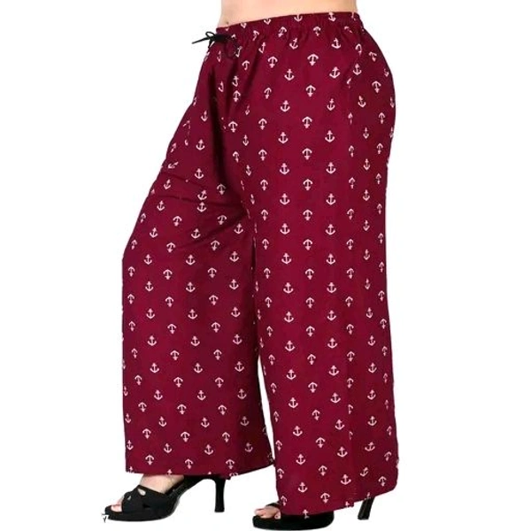 Women’s Printed Palazzo | Soft Rayon Fabric | Ethnic & Casual Wear | Comfortable & Stylish. Printed Palazzo for Women  Rayon Palazzo Pants  Ethnic & Casual Palazzo  Stylish Palazzo for Daily Wear  Palazzo with Elastic Waistband  Floral Print Palazzo  Comfortable & Trendy Palazzo - 30