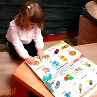 Todfod Chhote Natkhat, All in One Early Learning Board Book For Kids to Learn Vehical, Shapes, Colors, Fruits, Numbers, Body Parts Fruits, Vegetable, Animal Preschool Velcro Binder Book For Kids(13 Pages)