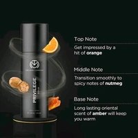 The Man Company PRIVILEGE ACTIVE, BOLD & LEGEND Perfume Body Spray for Men - 150 ML Each (Pack of 3)