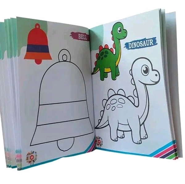 Jumbo Colouring Book, Nursery Colouring Book, Colouring Book (3-6 Years Kids)