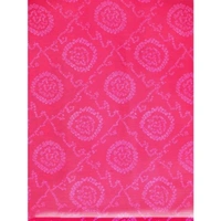 Designer women georgette Print bandhani Saree with blouse piece - Pink
