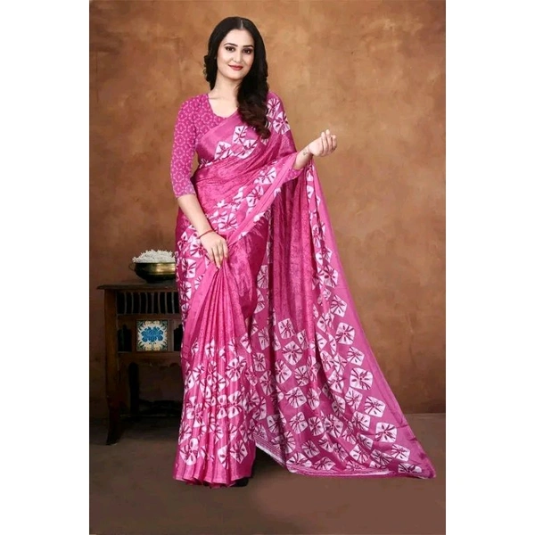 Best Soft silk Saree - Pink